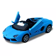 Lamborghini Aventador Roadster C/ Fricção 1:42 Califórnia Jr