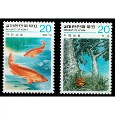 Fauna - Peces - Corea Del Sur - Serie Mint - Yv 1013-1014