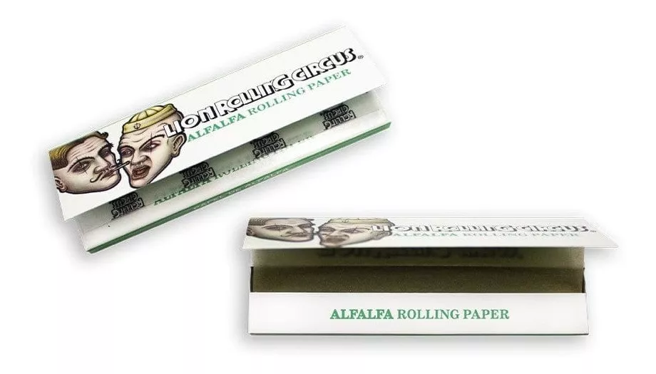 3 Cajitas De Rolling Papers Lion Rolling Circus Alfalfa #9