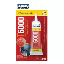 Cola Para Artesanato - T6000 Permanente 60g - Tekbond