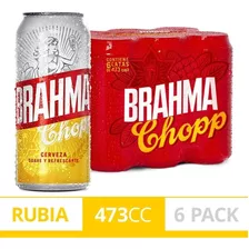 Cerveza Brahma Lata 473ml Six Pack - Berlin Bebidas