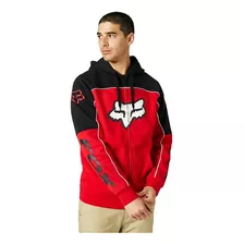 Sudadera Fox Zipper Dvide Rojo