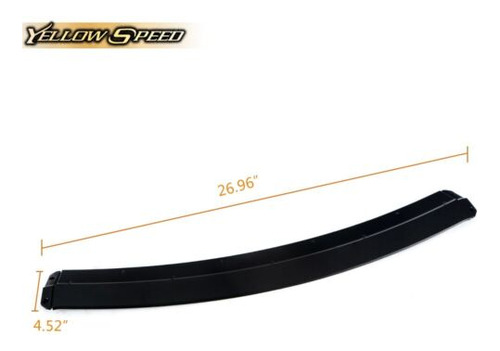 Fit For 15-19 Dodge Charger Srt Front Bumper Lip Spoiler Ccb Foto 6