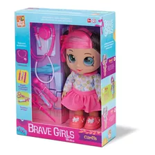 Boneca Médica Brave Girls Camille Com Acessórios - Bee Toys