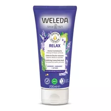 Sabonete Cremoso Weleda Aroma Shower Relax Lavanda 200ml