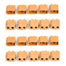 Conector Xt60 Rc Plugue Macho E Fêmea Para Bateria 10 Pares