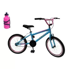 Bicicleta Cross Bmx Aro 20 Menina Wendy Bike Garrafa Brinde