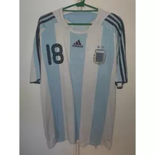 Camiseta Seleccion Argentina 2009 adidas Titular Messi