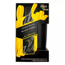 Johnnie Walker Black Label 750ml Mas Tumbler Edición Limitada