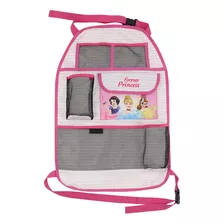 Bolso Organizador Porta Objetos Libro Botella Disney Princes Color Rosa