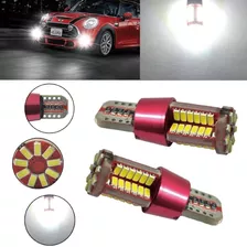 Kit 2 Lampada T10 Cambus 57 Led W5w Branco Super Pingo 12v