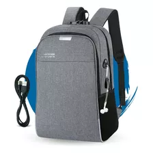 Mochila Anti Furto Notebook 40l Poliéster Promoção