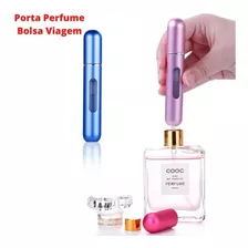 2 Frascos Porta Perfume Atomizador Recarregável Spray 8ml