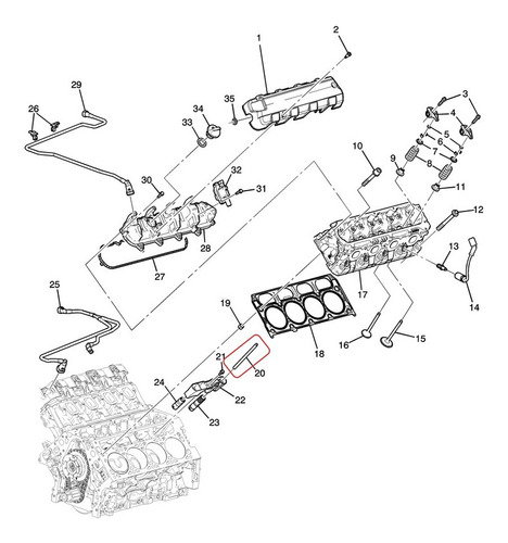 Varilla Valancin  Gmc Sierra 1500 6.2l V8 2020 Foto 2