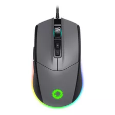 Mouse Gamer Gray Usb Mg3 Rgb 6400 Dpi Cor Cinza