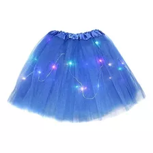 Falda Ballerina Tutu Con Luces Led Para Niña Talla Unica