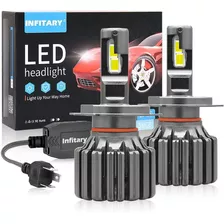 2 Bombillos Led Infitary H4 Ultra Potencia 52000lumenes 110w