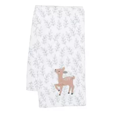 Bedtime Originals Deer Park - Manta Para Bebé, Color Blanco