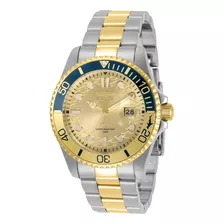 Pro Diver Men 43mm Stainless Steel Steel Gold D