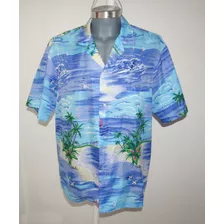 Camisa Hawaiiana. Royal Creatios Hawaii. Talla L