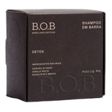 Shampoo Em Barra Vegano Natural Detox B.o.b Bars Over Bottle