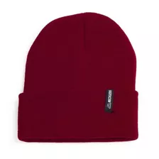 Gorro De Lana Beanie - Reckless - Simple Burdeo Blank