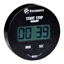 Timer Digital Com Cronometro E Alarme Incoterm. Incoterm