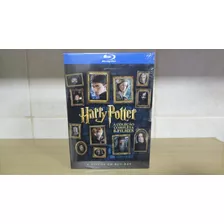 Harry Potter # A Coleção Completa # Box Blu Ray Lacrado
