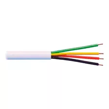 Cabo Cci 2 Pares 4 Vias 24awg Estanhado 50 Sn Branco Cx 100m