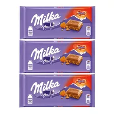 Kit 3 Chocolate Milka Daim 100g