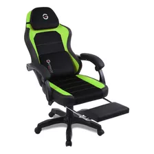 Getttech Silla Gamer Reposapiés Verde/negro Gar-gaopy-g2-gr Color Negro/verde Material Del Tapizado Espuma