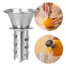 Espremedor Extrator Tubular Em Inox Suco Limão Laranja Casa