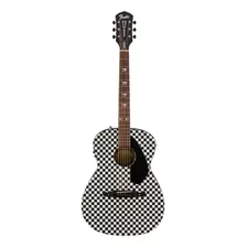 Material De Placa De Guitarra Acústica Fender Hellcat T. Armstrong Checkerboard E/acoustic Guitarra, Orientação Em Nogueira