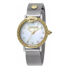 Reloj Mujer Just Cavalli Jc1l124m009 Cuarzo Pulso Plateado