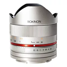 Lente Rokinon Rk8ms-fx 8 Mm F2.8 Para Fujifilm X-mount
