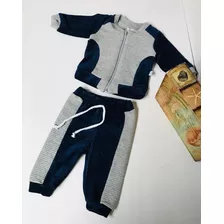 Conjunto Longo Plush Luxo Inverno Bebe Menino Bela Fase 262