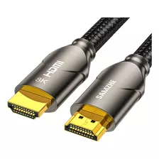 Cable Hdmi 2.1 8k 60hz 4k 120hz Earc Dolby Pvc Mallado 2 M