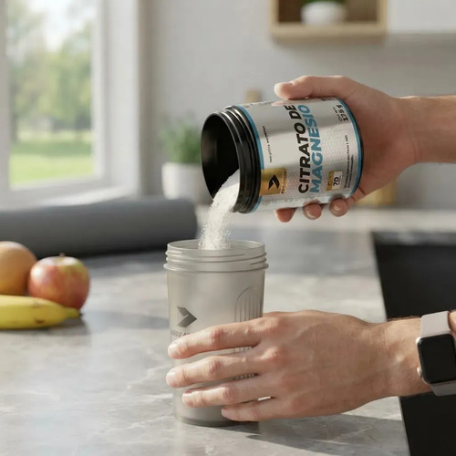 Imagen 2 de Body Advance Citrato De Magnesio Suplemento Polvo X 175gr Sabor Sin Sabor
