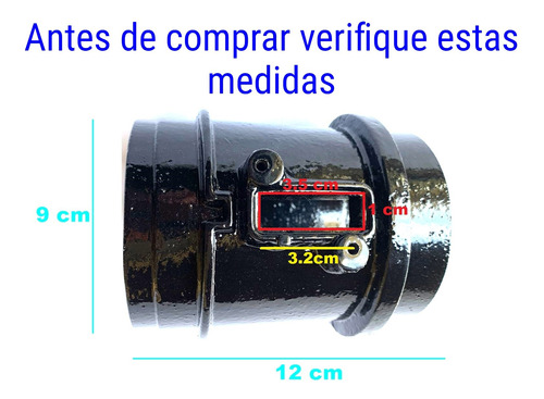 Adaptador Filtro De Alto Flujo Motor V6   Y  V8 Foto 2