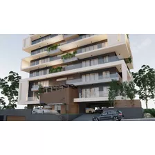 Moderna Torre Residencial En Santiago