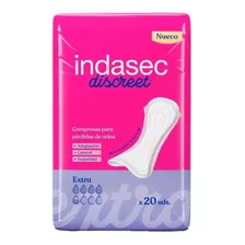 Indasec Discreet Extra Apósito Incontinencia Fuerte X20