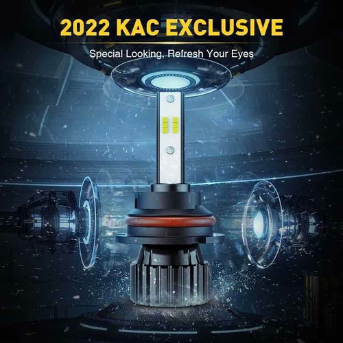 Kit Luz Led Csp Kac Light 12v Hb5 9007 6k Ford Dodge Hummer Foto 8