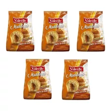 Pack X 5 Madalenas Valente Vainilla Con Dulce D Leche X 180g