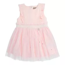 Vestido Bebé Bubblegummers Elevated Nature Light Pink