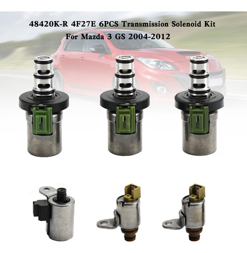 Kit De Solenoide De Transmisin De 6 Piezas Para Mazda 3 Gs Foto 5