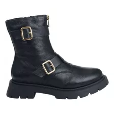 Bota Coturno Tabita Couro 12374119 