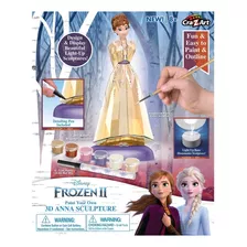 Escultura Figura Para Pintar Disney Anna Frozen 2