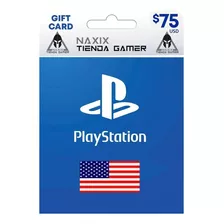 Tarjeta Psn Gift Card 75 Usd Region Usa | Ps3 | Ps4 | Ps5