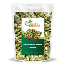 Semente De Abóbora Crua Sem Casca Natural - 1kg