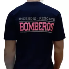 Remera Estampada Para Bomberos!!!! Modelo 78 Mujer